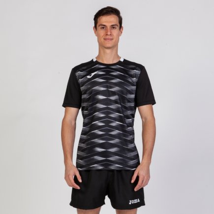Футболка Joma Myskin Academy 101290.102 цвет: черный/белый