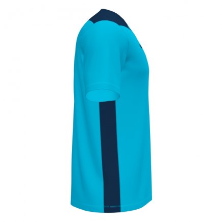 Футболка игровая Joma CHAMPIONSHIP VI 101822.013 цвет: голубой/темно-синий