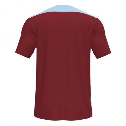 Футболка игровая Joma CHAMPIONSHIP VI 101822.682 цвет: бордовый/голубой