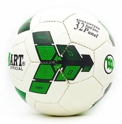 Мяч футбольный цвет: зеленый/белый размер 5