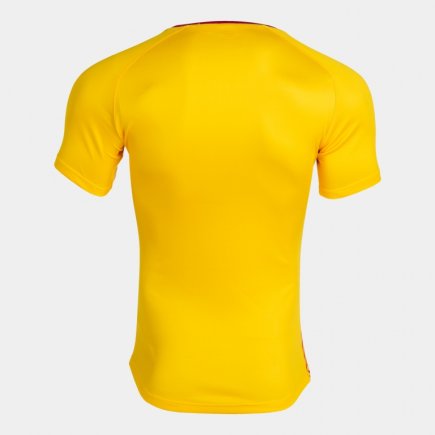 Футболка ігрова Joma PERFORMANCE RUGBY 101904.906 колір: жовтий/червоний
