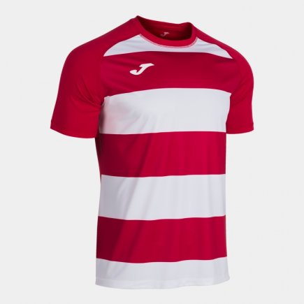 Футболка ігрова Joma PERFORMANCE RUGBY 102219.602 колір: червоний/білий