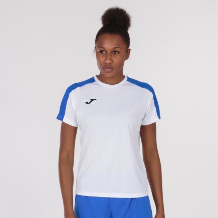 Футболка игровая Joma ACADEMY III 901141.207 женская цвет: белый/синий