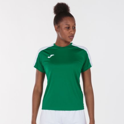 Футболка ігрова Joma ACADEMY III 901141.452 жіноча колір: зелений/білий