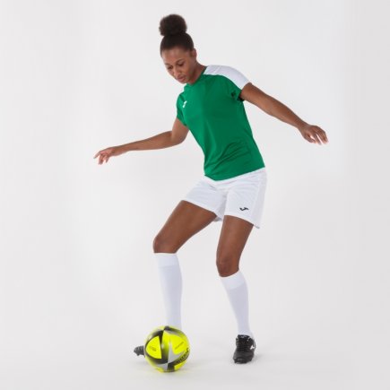 Футболка ігрова Joma ACADEMY III 901141.452 жіноча колір: зелений/білий