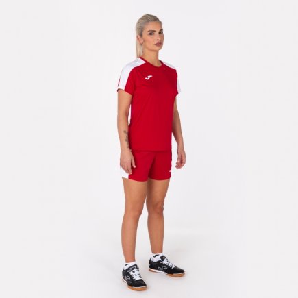 Футболка ігрова Joma ACADEMY III 901141.602 жіноча колір: червоний/білий