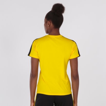 Футболка ігрова Joma ACADEMY III 901141.901 жіноча колір: жовтий/чорний