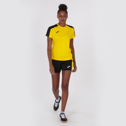Футболка ігрова Joma ACADEMY III 901141.901 жіноча колір: жовтий/чорний