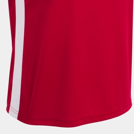 Футболка ігрова Joma CHAMPIONSHIP VI 901265.602 жіноча колір: червоний/білий