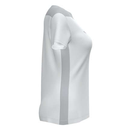 Футболка ігрова Joma CHAMPIONSHIP VI 901265.211 жіноча колір: білий/сірий