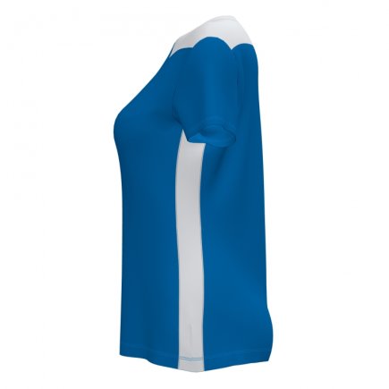 Футболка игровая Joma CHAMPIONSHIP VI 901265.702 женская цвет: голубой/белый