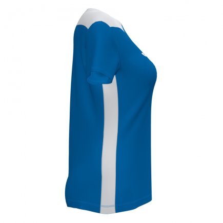 Футболка игровая Joma CHAMPIONSHIP VI 901265.702 женская цвет: голубой/белый