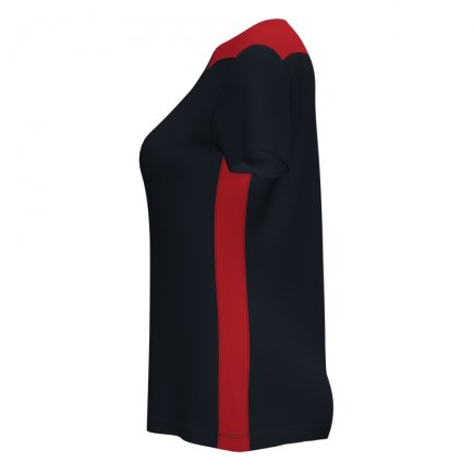 Футболка ігрова Joma CHAMPIONSHIP VI 901265.106 жіноча колір: чорний/червоний