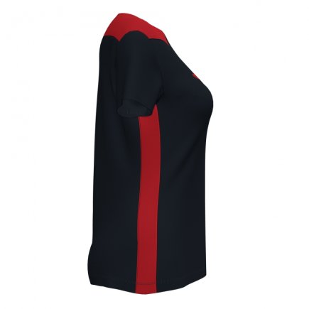 Футболка ігрова Joma CHAMPIONSHIP VI 901265.106 жіноча колір: чорний/червоний