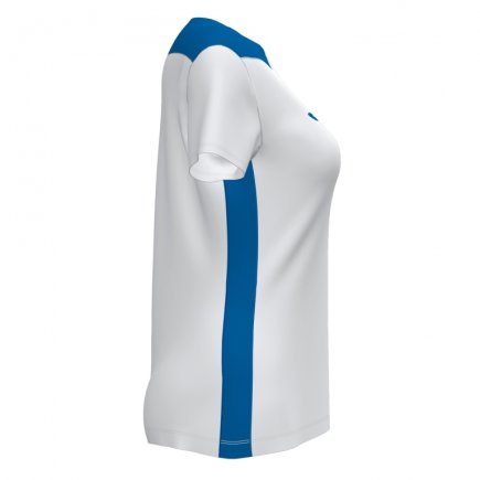 Футболка игровая Joma CHAMPIONSHIP VI 901265.207 женская цвет: белый/синий