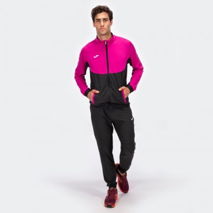 Спортивний костюм Joma CHANDAL ESSENTIAL MICRO 101021.105 колір: чорний/рожевий