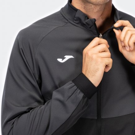 Спортивный костюм Joma CHANDAL ESSENTIAL MICRO 101021.110 цвет: черный/серый