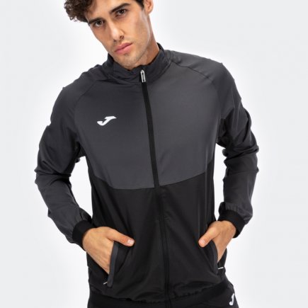 Спортивный костюм Joma CHANDAL ESSENTIAL MICRO 101021.110 цвет: черный/серый