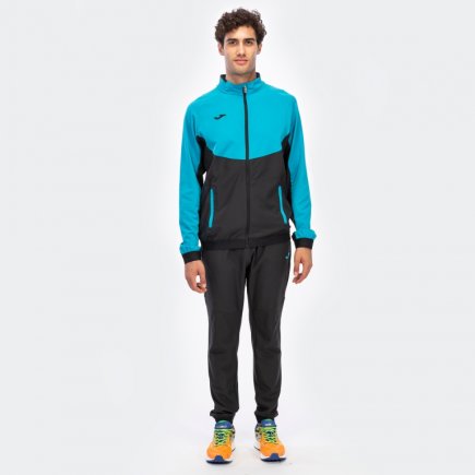 Спортивний костюм Joma CHANDAL ESSENTIAL MICRO 101021.116 колір: чорний/синій