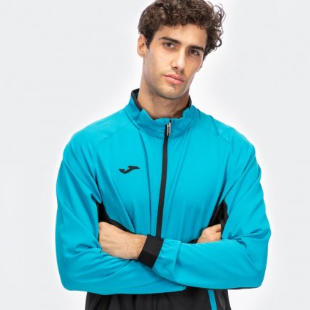 Спортивний костюм Joma CHANDAL ESSENTIAL MICRO 101021.116 колір: чорний/синій