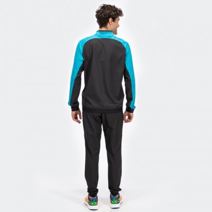Спортивний костюм Joma CHANDAL ESSENTIAL MICRO 101021.116 колір: чорний/синій