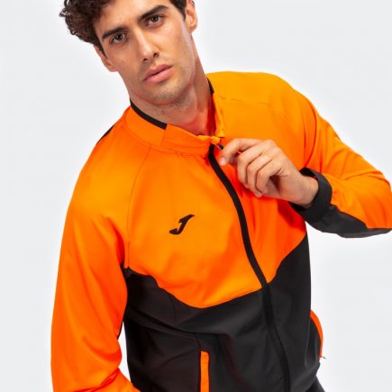 Спортивный костюм Joma CHANDAL ESSENTIAL MICRO 101021.120 цвет: черный/оранжевый