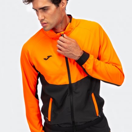 Спортивный костюм Joma CHANDAL ESSENTIAL MICRO 101021.120 цвет: черный/оранжевый
