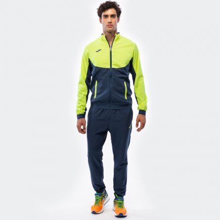 Спортивний костюм Joma CHANDAL ESSENTIAL MICRO 101021.321 колір: темно-синій/жовтий