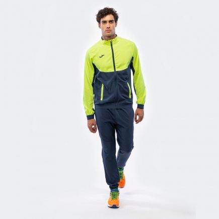 Спортивний костюм Joma CHANDAL ESSENTIAL MICRO 101021.321 колір: темно-синій/жовтий