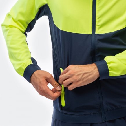 Спортивний костюм Joma CHANDAL ESSENTIAL MICRO 101021.321 колір: темно-синій/жовтий