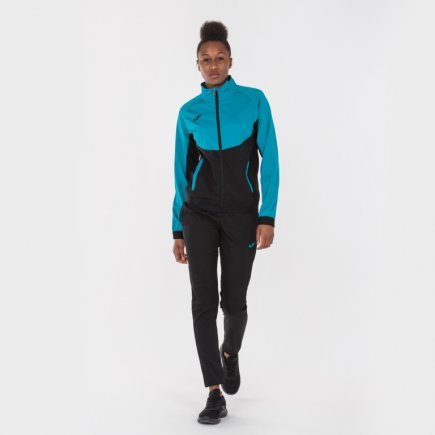 Спортивный костюм Joma ESSENTIAL MICRO 900700.116 женский цвет: голубой/черный