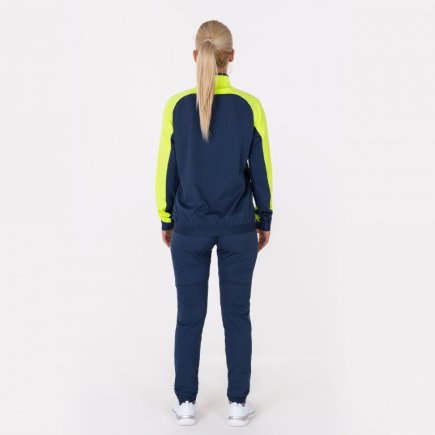 Спортивний костюм Joma ESSENTIAL MICRO 900700.321 жіночий колір: салатовий/темно-синій