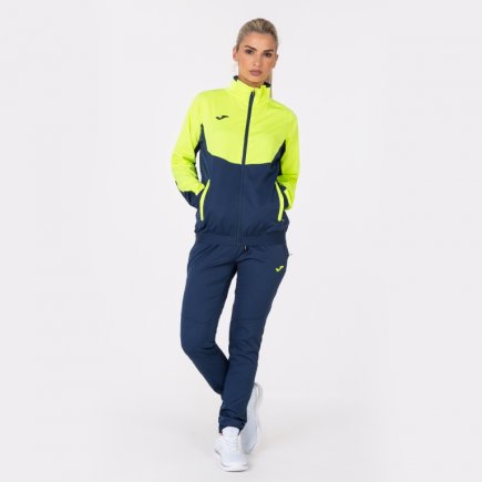 Спортивний костюм Joma ESSENTIAL MICRO 900700.321 жіночий колір: салатовий/темно-синій