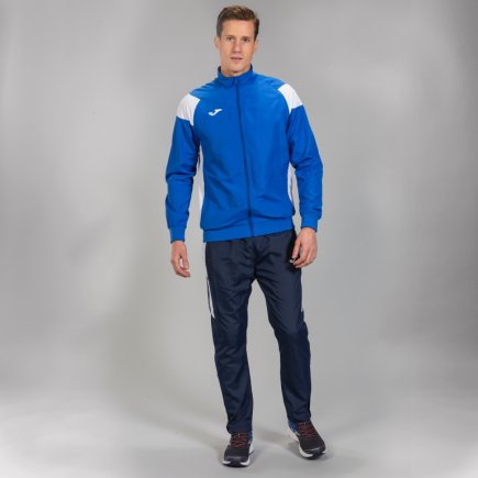 Спортивный костюм Joma Crew III 101325.702 цвет: синий/белый