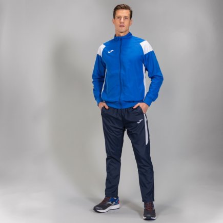 Спортивный костюм Joma Crew III 101325.702 цвет: синий/белый