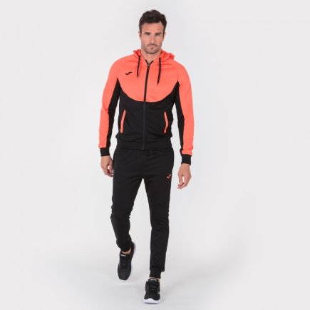 Спортивный костюм Joma ESSENTIAL 101019.120 цвет: черный/оранжевый