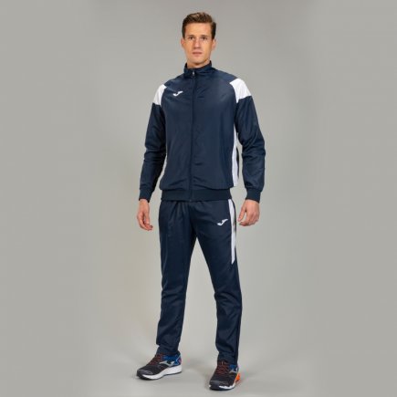 Спортивний костюм Joma Crew III 101325.332 колір: темно-синій/білий
