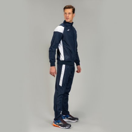 Спортивний костюм Joma Crew III 101325.332 колір: темно-синій/білий