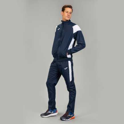 Спортивний костюм Joma Crew III 101325.332 колір: темно-синій/білий
