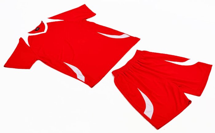 Футбольна форма Perfect підліткова колір: червоний/білий
