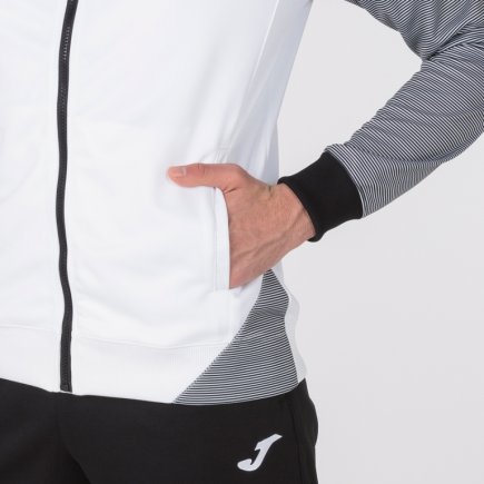 Спортивний костюм Joma Essential II набір колір: білий/чорний