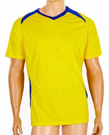 Футбольная форма Perfect взрослая цвет: желтый/синий