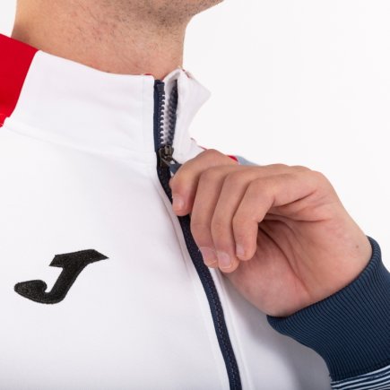 Спортивний костюм Joma Essential II набір колір: білий/темно-синій