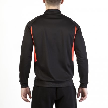 Спортивная кофта Joma Champion III 100019.120 полиэстер с коротким замком черно-малиновая