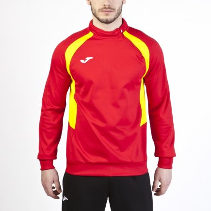 Спортивна кофта Joma Champion III 100019.609 поліестер з коротким замком червоно-жовта