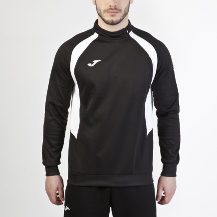 Спортивная кофта Joma Champion III 100019.102 полиэстер с коротким замком черно-белая