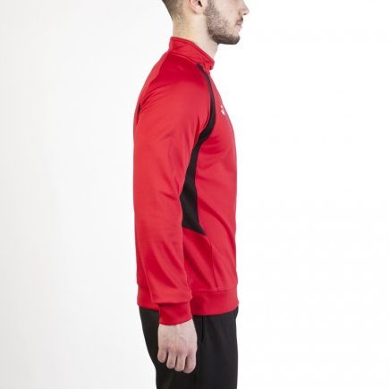 Спортивна кофта Joma Champion III 100019.601 поліестер з коротким замком червоно-чорна