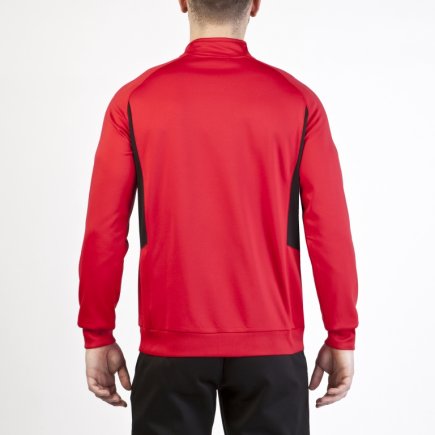 Спортивна кофта Joma Champion III 100019.601 поліестер з коротким замком червоно-чорна