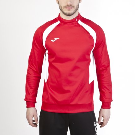 Спортивная кофта Joma Champion III 100019.602 полиэстер с коротким замком красно-белая