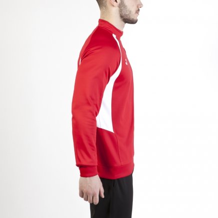Спортивная кофта Joma Champion III 100019.602 полиэстер с коротким замком красно-белая